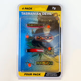 Tasmanian Devil Lures : 4 Pack